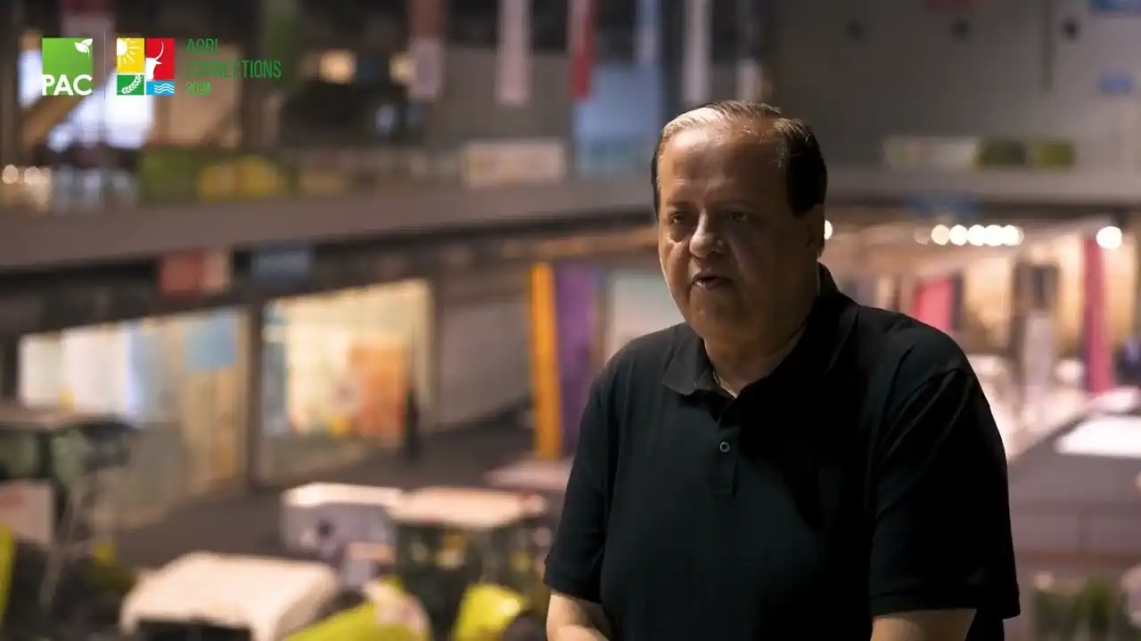 Mr. Hadi Ali Rizvi, Chairman of Pakistan Agriculture Coalition, discussing innovative agriculture solutions and sustainable farming strategies.