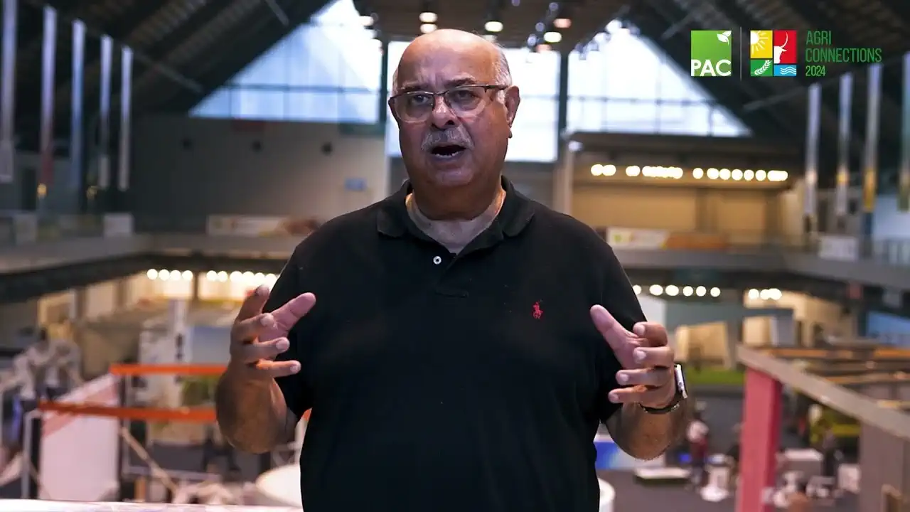 Mr. Arif Nadeem, Vice Chairman of Pakistan Agricultural Coalition, sharing insights on agriculture innovations and sustainable farming practices.